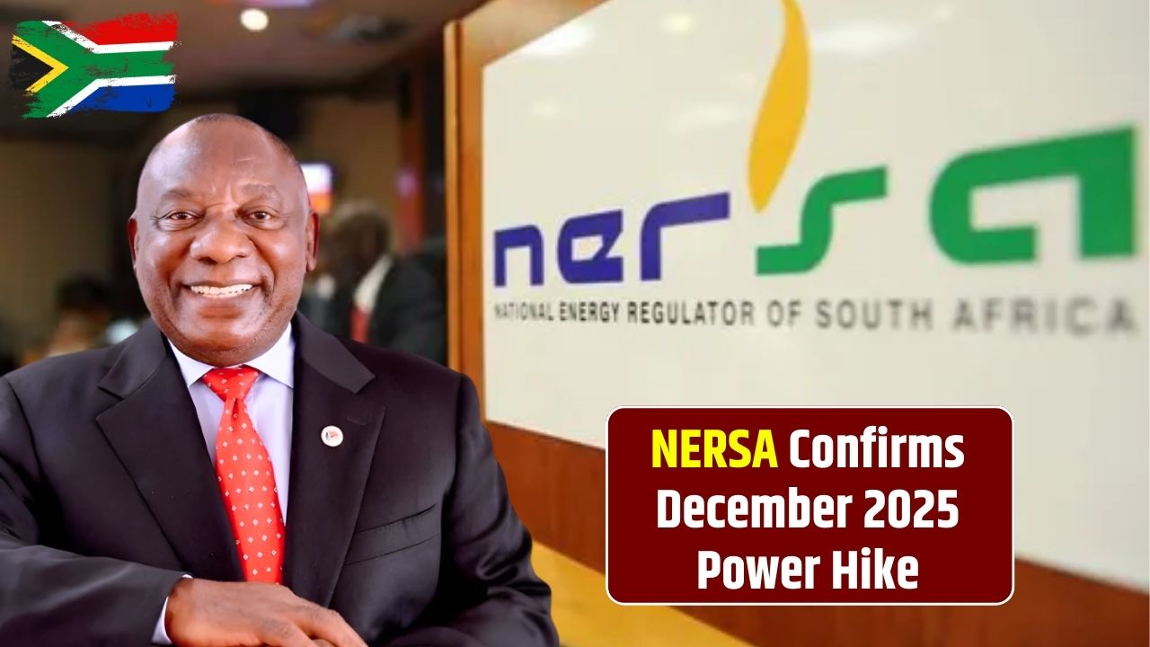 December 2025 NERSA Electricity Tariff Increase: New Residential Rates and Municipal Implementation Schedule