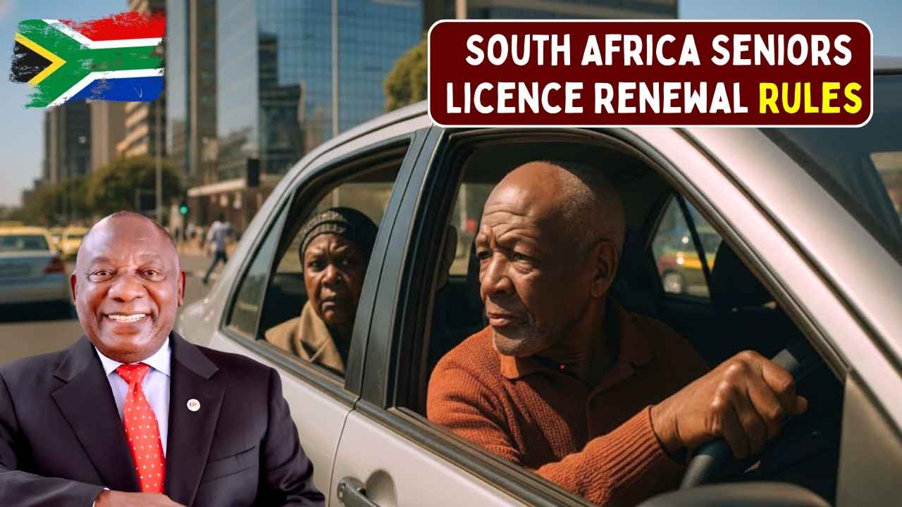Mandatory Driving Licence Renewal for Seniors in South Africa from December 2025 – New Suspension Rules Explained