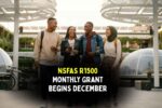 NSFAS R1,500 Monthly Grant Starts December 2025 at 10 South African Universities – Student Funding Update