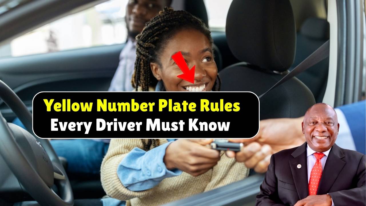 New Yellow Number Plate Rules in South Africa 2025: Updated Regulations, Penalties & Driver Guide