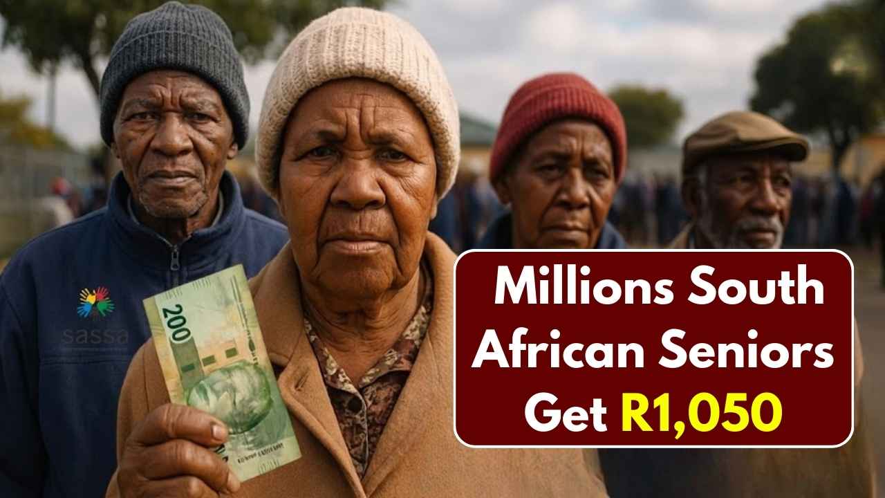 R1,050 Pension Top-Up for December 2025: Major Relief Confirmed for South African Seniors