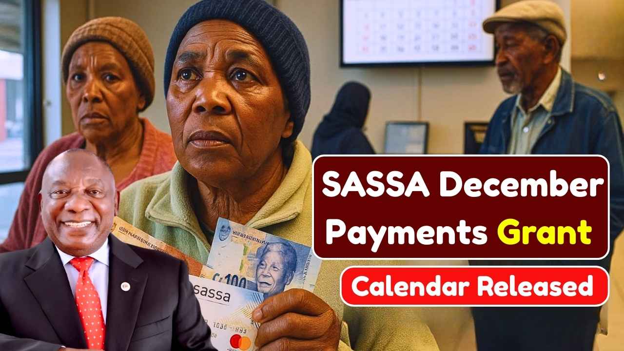 SASSA December 2025 Payments: Updated Schedule for R370, R2090 and R2150 Grants Across South Africa