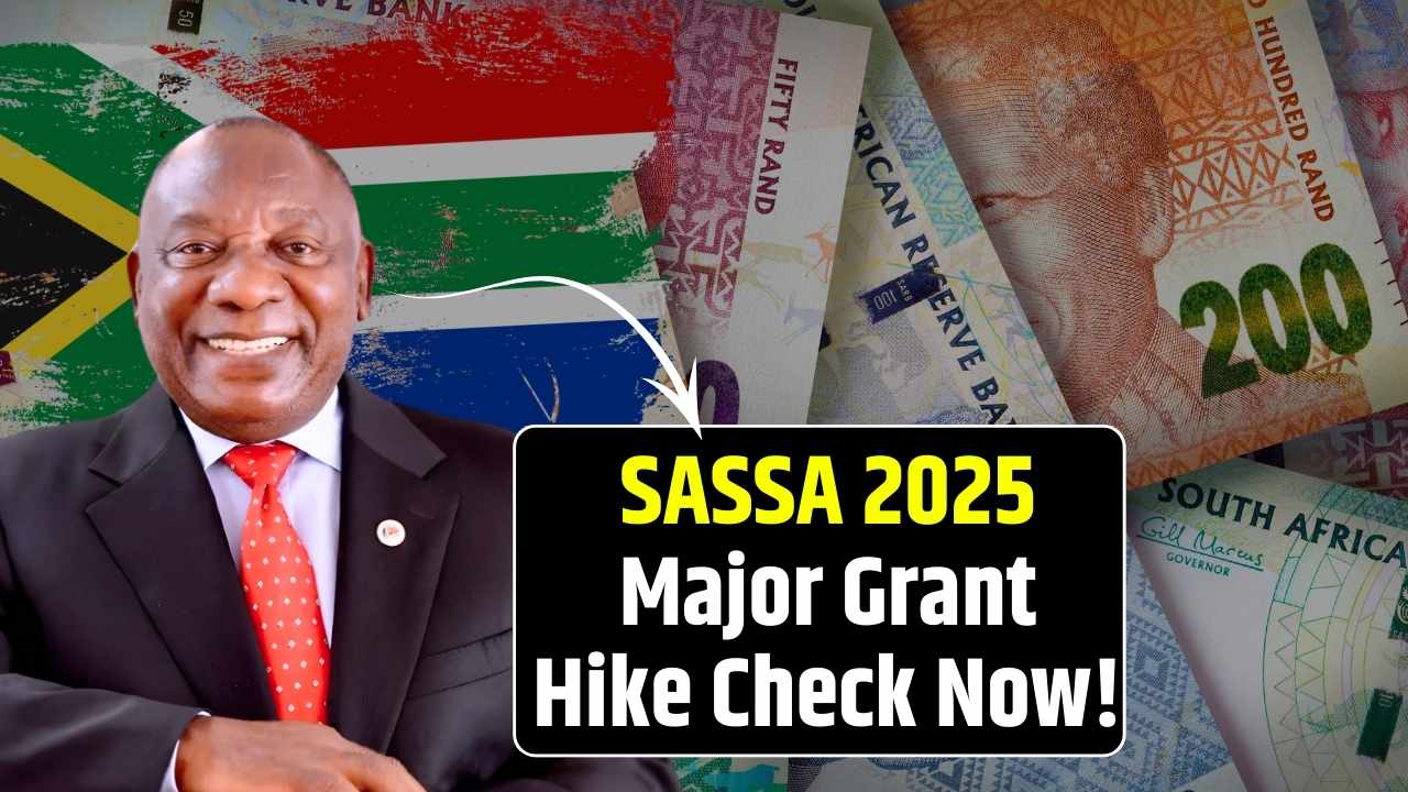 SASSA Grant Increase 2025: Major Boost in Payments Announced for Millions of South Africans