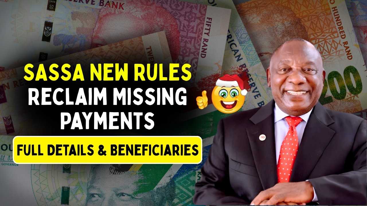 SASSA Grant Update 2025: New Rules for All Beneficiaries Explained – R370 or R510 Payments & How to Claim Missing Money