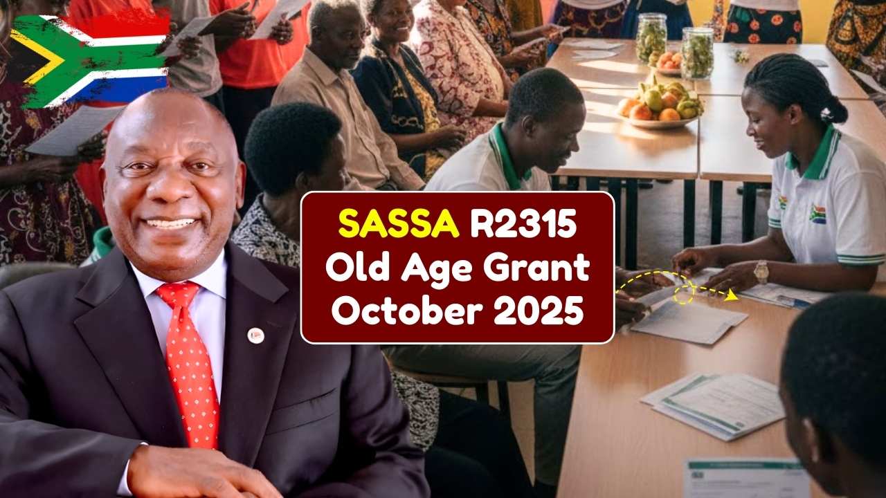 SASSA R2315 Old Age Grant October 2025: Complete Provincial Payment Calendar