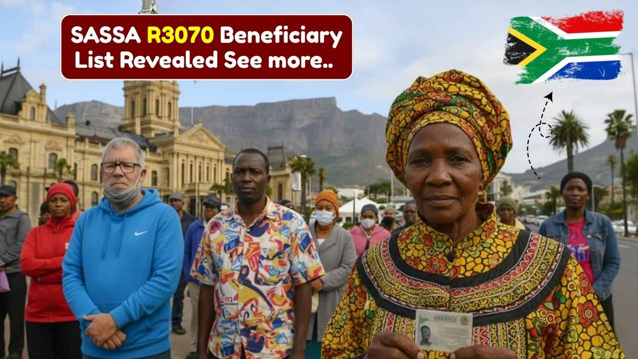 SASSA R3,070 December Grant 2025: Full Beneficiary List, Eligibility Rules, and Official Payment Dates