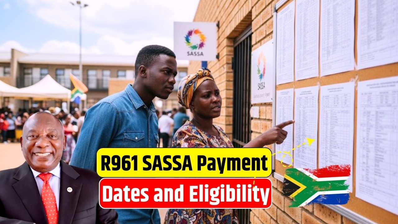 SASSA R961 Payment 2025: Important Dates and Eligibility Criteria for Recipients