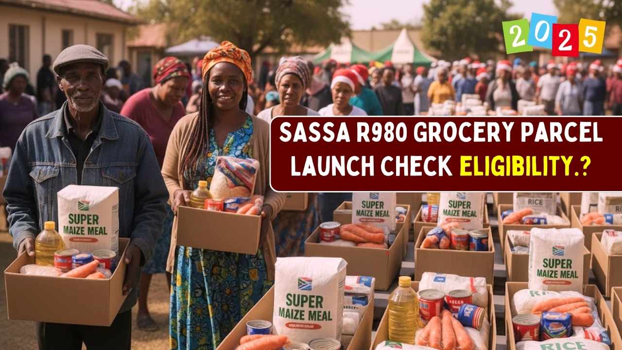 SASSA R980 Grocery Parcel Program Launches Nationwide on 18 December to Support Vulnerable Families
