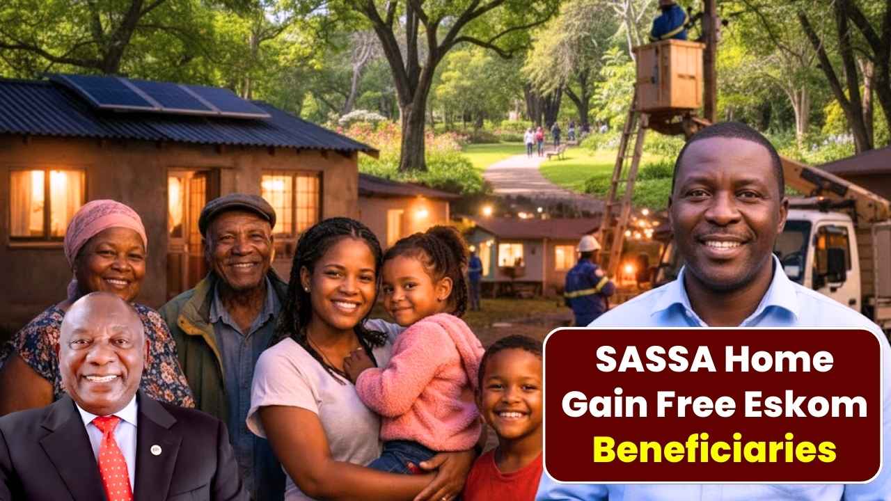 From 18 December, SASSA-Registered Households Get Free Eskom Electricity Units and Loadshedding Relief Across South Africa