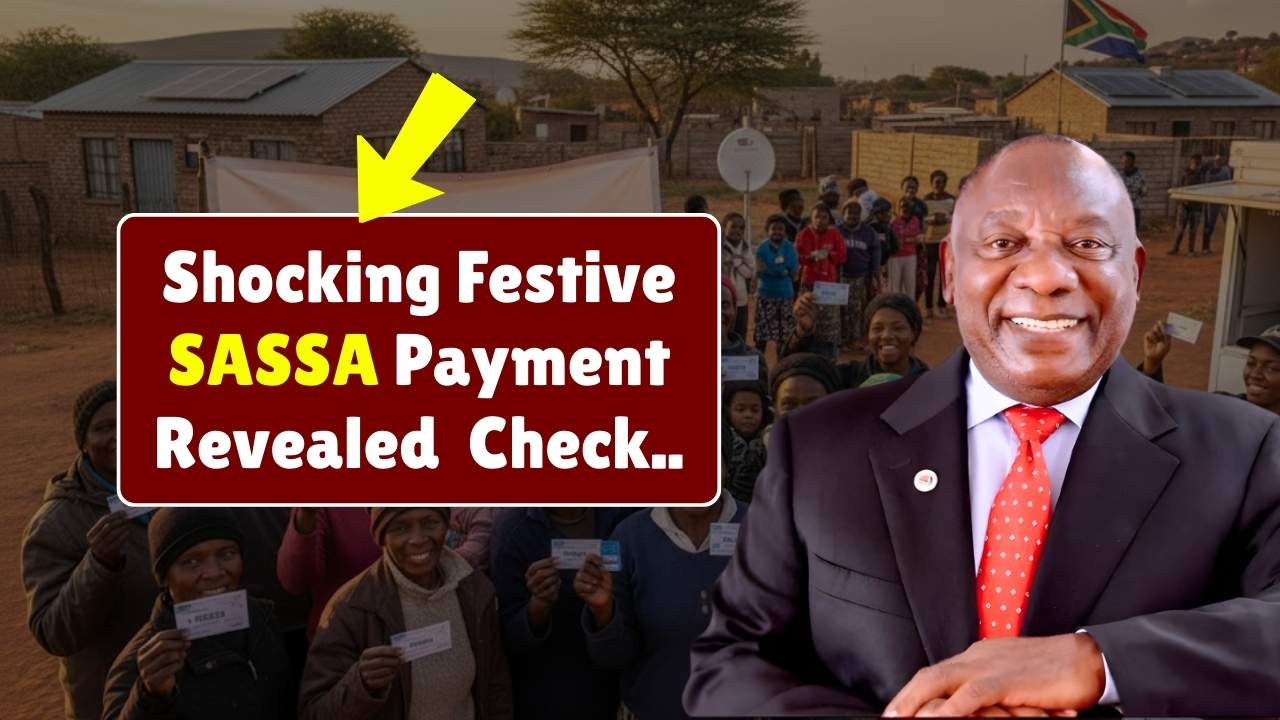 SASSA Releases Official December Grant Schedule for 2025 – Full Festive Payment Plan Out Now