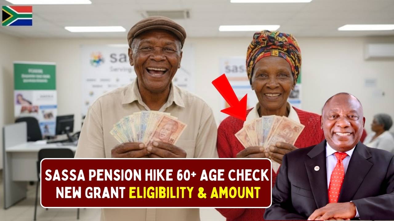 SASSA Old Age Grant Increase 2025: New Pension Amounts, Eligibility Rules & Payment Updates for 60+ Seniors