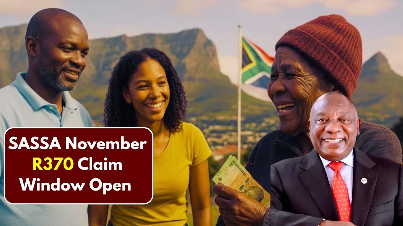 Waiting for Your November R370? SASSA Sets New Claim Window: 20–28 November