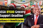 SASSA Urgent Notice: Apply Now for the R1,500 Grocery Support Before the 20 December Deadline