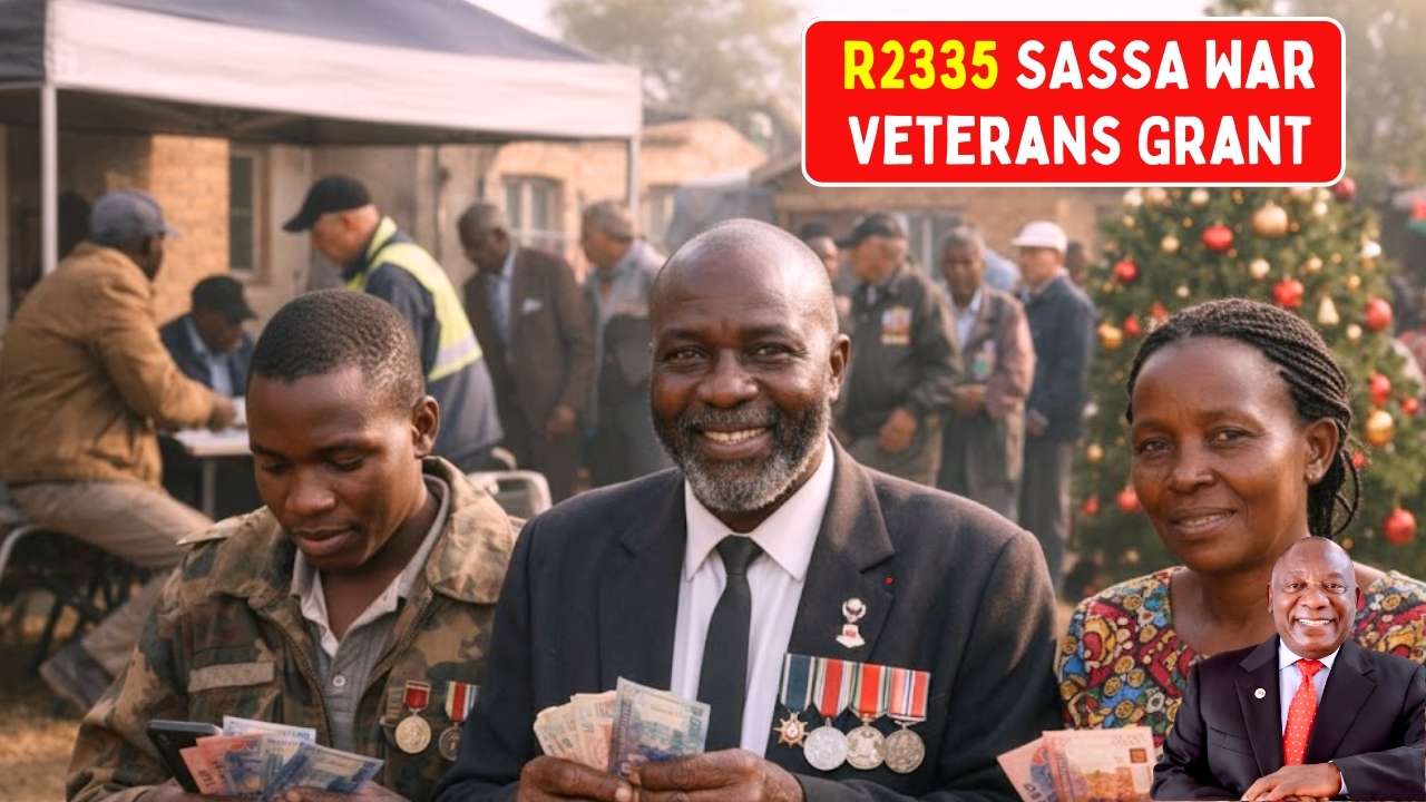 SASSA War Veterans Grant to End on 25 December: Nearly 1,000 Beneficiaries to Receive R2,335 Nationwide